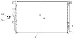MTR 13054905 — Радиатор кондиционера