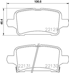 MINTEX MDB3858 — Колодки тормозные дисковые