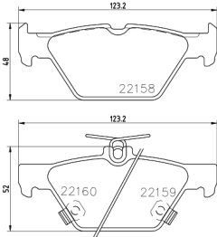 MINTEX MDB3818 — Plăcuțe de frână disc