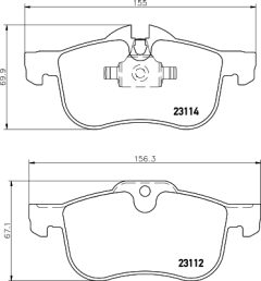 MINTEX MDK0185 — Set discuri și plăcuțe de frână