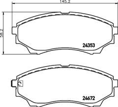 MINTEX MDB2778 — Plăcuțe de frână disc