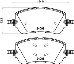 MINTEX MDB4450 — Plăcuțe de frână disc