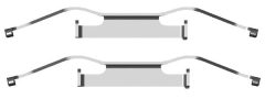 MINTEX MBA1680 — Set accesorii sistem de frânare