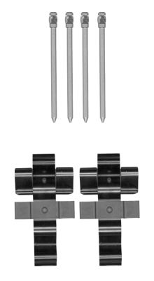 MINTEX MBA1852 — Set accesorii sistem de frânare