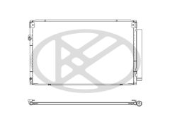 KOYORAD CD010346M0A — Radiator aer condiționat