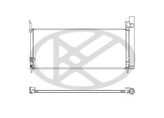 KOYORAD CD010494M — Radiator aer condiționat