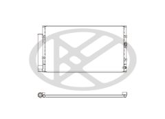 KOYORAD CD010638M — Radiator aer condiționat