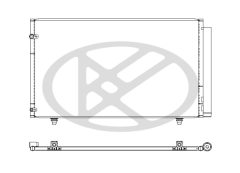 KOYORAD CD010888M — Radiator aer condiționat