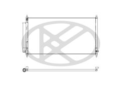 KOYORAD CD080530 — Radiator aer condiționat