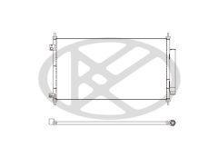 KOYORAD CD080651 — Radiator aer condiționat