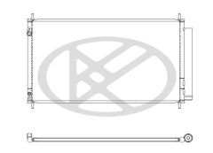 KOYORAD CD080992M — Radiator aer condiționat