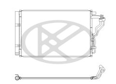 KOYORAD CD820915 — Radiator aer condiționat