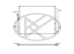 KOYORAD CD821138 — Radiator aer condiționat