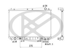 KOYORAD PL010670 — Radiator răcire motor