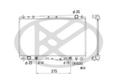 KOYORAD PL010888 — Radiator răcire motor