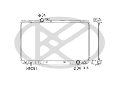 KOYORAD PL011216 — Radiator răcire motor