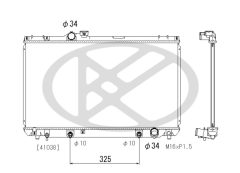 KOYORAD PL011218 — Radiator răcire motor