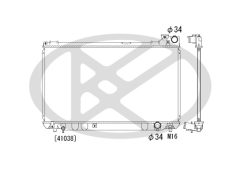 KOYORAD PL011220 — Radiator răcire motor