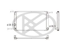KOYORAD PL011958 — Radiator răcire motor