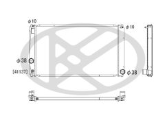 KOYORAD PL011959 — Radiator răcire motor