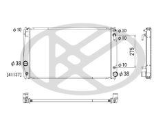 KOYORAD PL011960 — Radiator răcire motor