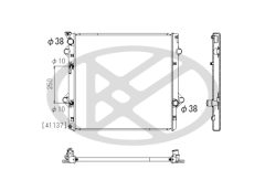 KOYORAD PL012467R — Радиатор охлаждения