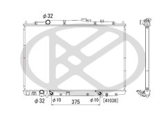 KOYORAD PL081730 — Radiator răcire motor