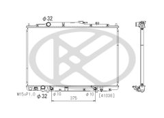 KOYORAD PL082450 — Radiator răcire motor