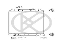 KOYORAD PL082954 — Radiator răcire motor