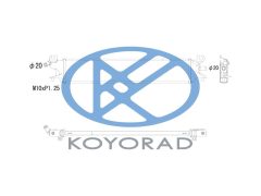 KOYORAD PL083990R — Radiator răcire motor