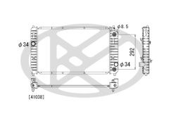KOYORAD PL310936 — Radiator răcire motor