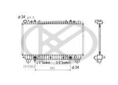 KOYORAD PL312510 — Radiator răcire motor