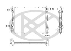 KOYORAD PL321875 — Radiator răcire motor