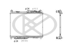 KOYORAD PL323818 — Radiator răcire motor