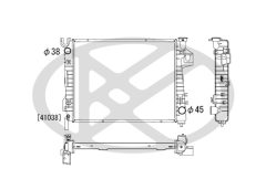 KOYORAD PL331728 — Radiator răcire motor