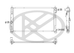 KOYORAD PL332003 — Radiator răcire motor