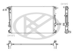 KOYORAD PL333102 — Radiator răcire motor
