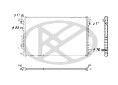 KOYORAD PL462775 — Radiator răcire motor