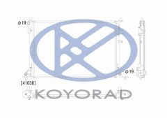 KOYORAD PL814014 — Radiator răcire motor
