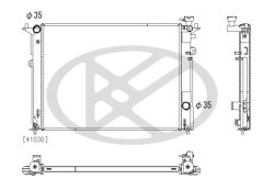 KOYORAD PL823686 — Radiator răcire motor