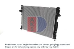 AKS DASIS 020090N — Radiator răcire motor