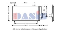 AKS DASIS 022290N — Radiator aer condiționat