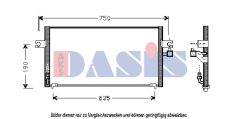 AKS DASIS 072002N — Radiator aer condiționat
