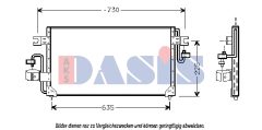 AKS DASIS 072005N — Radiator aer condiționat