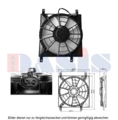 AKS DASIS 088075N — Вентилятор радиатора