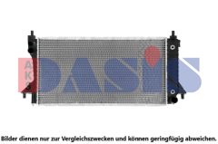 AKS DASIS 090099N — Radiator răcire motor