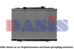 AKS DASIS 100074N — Radiator răcire motor
