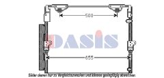 AKS DASIS 212070N — Radiator aer condiționat