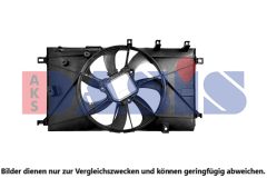 AKS DASIS 218124N — Ventilator radiator motor