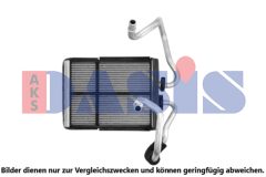 AKS DASIS 229009N — Radiator încălzire habitaclu